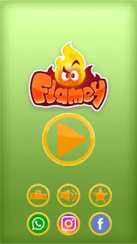 Flamey - Balance ! Crush tower, jump, six effects Screen Shot 7