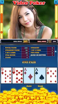 Asian Girl Casino Slots : Model calendar casino Screen Shot 6