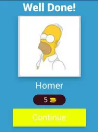 The Simpsons : Character Guess Screen Shot 13