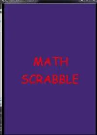 Math Scrabble Screen Shot 2