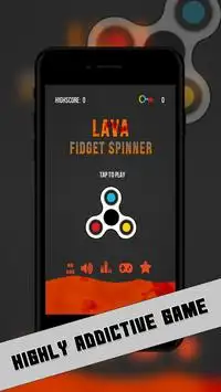 Fidget Spinner Switch- El piso es Lava Screen Shot 0