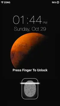 Fingerprint Lock Screen Prank Screen Shot 0