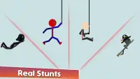 Stickman Ragdoll Dismount Flip Screen Shot 4