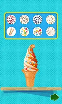 स्वादिष्ट आइसक्रीम बनाने खेल: पाक कला मुक्त बच्चों Screen Shot 4