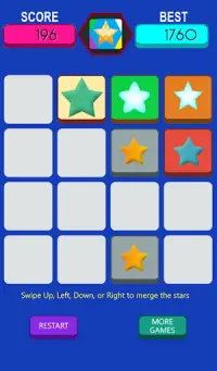 STAR MATCH 2048 – MATCH 2 MERGE PUZZLE Screen Shot 1