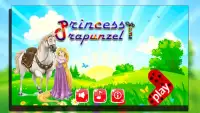 Princess Rapunzel & Maximus raiponce jungle advent Screen Shot 2