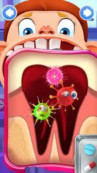 أطفال طبيب أسنان - رعاية الأسنان Screen Shot 2