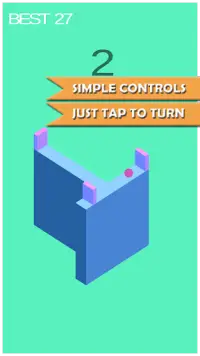 Cornerball - Tap to turn Screen Shot 0