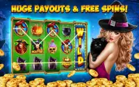 Casino Slots Night of Witches Screen Shot 5