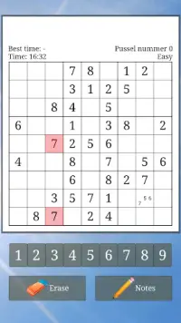 Sudoku Puzzle Screen Shot 6