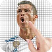 Cristiano Ronaldo Color by Number - Pixel Art Game