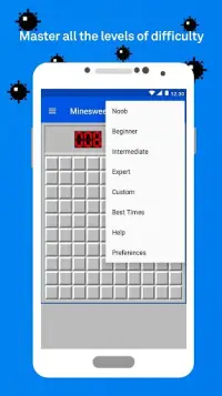 Minesweeper 지뢰 찾기 Screen Shot 1