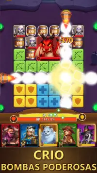 Cube Heroes - Blast Empire Puzzle Screen Shot 1