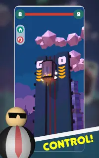 Elevator Fall : best free hard casual fun game Screen Shot 1