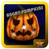 Angry Pumpkins at Halloween
