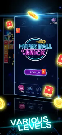 Hyper Ball Brick Screen Shot 0