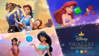 Disney Princess Majestic Quest: Match 3 & Deko Screen Shot 0