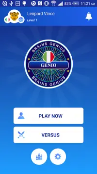Millionaire Italian Genius - Quiz Trivia Puzzle HD Screen Shot 1