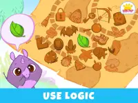 Learning Games for Toddler - Bibi.Pet Jungle Screen Shot 2