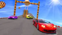 Ultimate Car stunts Simulator - Mega Ramp Racing Screen Shot 5