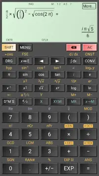 HiPER Scientific Calculator Screen Shot 4