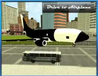हवाई अड्डे बस ड्राइव 3 डी Screen Shot 2