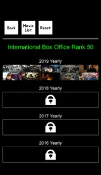 Movie Quiz : Box Office Rank. 50 Screen Shot 4