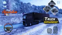 Truck Simulator Euro Snow 2023 Screen Shot 0