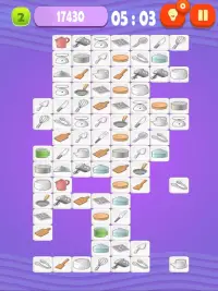 Mahjong Cook - Classic puzzle game about cooking Screen Shot 2
