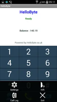 HelloByte Dialer Screen Shot 1