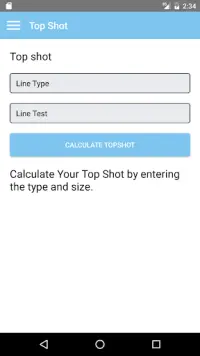 Top Shot Fishing Calculator Screen Shot 4