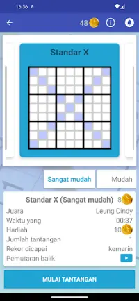 Sudoku - Puzzle Otak Klasik Screen Shot 5
