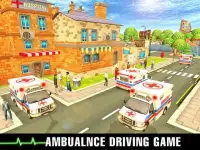 911 एम्बुलेंस आपातकालीन बचाव: सिटी एम्बुलेंस सिम Screen Shot 4