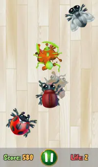 Bugs fingers tap floor - running arcade game Screen Shot 6