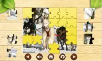 Dog Jigsaw Puzzles Brain Games for Kids Free Screen Shot 3