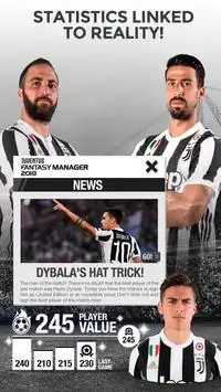 Juventus Fantasy Manager 2018 - EU champion league Screen Shot 3