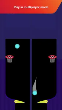 Pinball BasketBall Multiplayer - Hoops Online Game Screen Shot 1