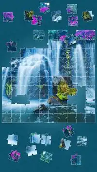 Waterfall Jigsaw Puzzle Screen Shot 6