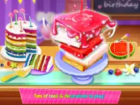 Birthday Cake Design Party - Bake, Decorate & Eat! Screen Shot 1
