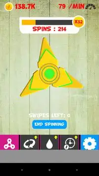 Fidget Spinner Game Screen Shot 6