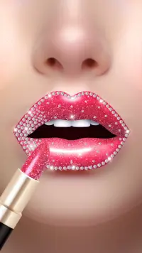 Lip Art Beauty DIY Makeup Game Screen Shot 6