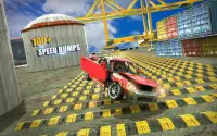 Crash Car Engine Beam Damage Sim: Speed Bumps Screen Shot 0