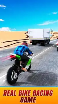 Moto Racer : City Highway Bike Traffic Rider Game Screen Shot 3