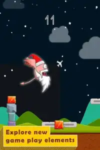 Bouncing Monster-Christmas Fun Screen Shot 1