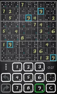 सुडोकू क्लासिक - Sudoku Classi Screen Shot 1
