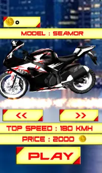 MotorBike Racing Game Screen Shot 1