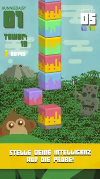 Towersplit: Stack & match colours to score Screen Shot 1