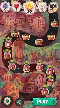 Flower Blossom Jam - A Match 3 Puzzle Game Screen Shot 1