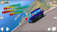 Superheroes Canyon Stunts Racing Cars Screen Shot 3