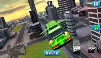 Future flying Limo car 3dgames Screen Shot 2